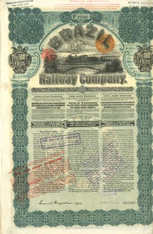 Brazil Railway Co. - Foreign Bond